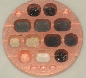 Loaded Sample Tray Before Analyses
